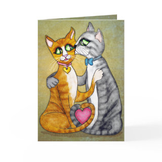 Hugs and kisses for sweetheart card