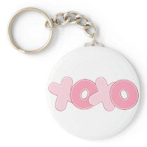 Hugs and Kisses Keychains