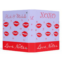 Hugs And Kisses Love Notes Binder