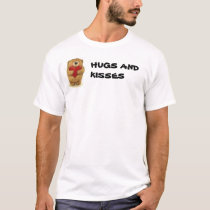 Hugs and Kisses t-shirts by iheartlaughter Hugs and Kisses t-shirts
