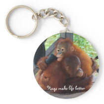Hugs are Important Key Chain