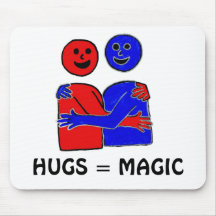 Hugs are Magic Mouse Mat