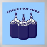 Hugs For Jugs Poster