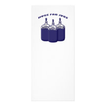 Hugs For Jugs Rack Cards