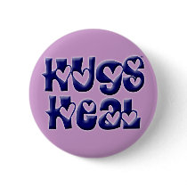 Hugs Heal Logo Blue buttons by ginismagic Hugs Heal Logo Blue buttons
