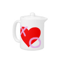 Hugs & Kisses Heart pink