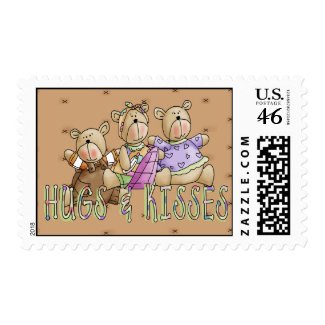 Hugs & Kisses stamp