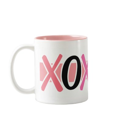 Hugs & Kisses Valentine Mug by koncepts