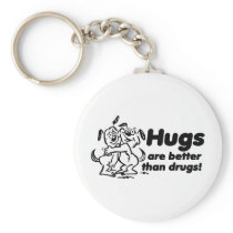 Hugs or Drugs? Keychain