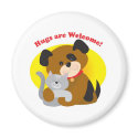 Hugs Welcome magnets by mariabellimages Hugs Welcome magnets