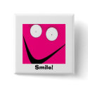 HUH, Smile! buttons by mspeep_14 HUH, Smile! buttons