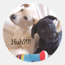 , Huh?!!! sticker