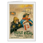 Huile Rigal Greeting Cards