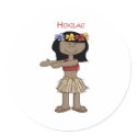 Hukilau Girl 1 stickers
