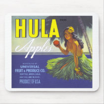Hula Apples Mousepad