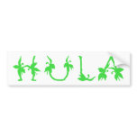 Hula Bumper Sticker