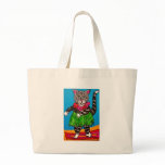 Hula Cat Beach Bag