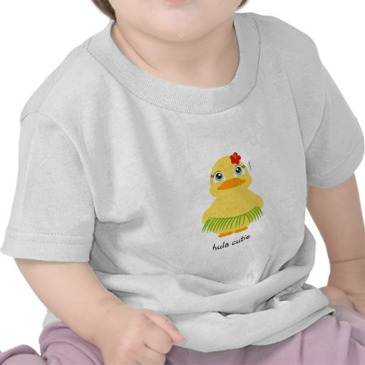 * HULA cutie * ducky shirt