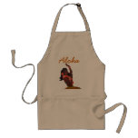 Hula Dancer Aloha aprons
