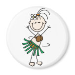 Hula Dancer Magnet