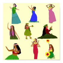 Hula Dancer poster posters