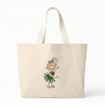 Hula Dancer Stick Figure Bag