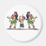 hUlA dAnCeRs Fridge Magnet