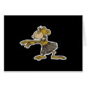 hula dancing monkey cards