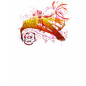 hula girl - flowers t-shirts
