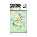 Hula Girl Postage (Hawaiian Style Stamp)
