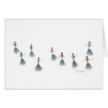 Hula Girls Cards
