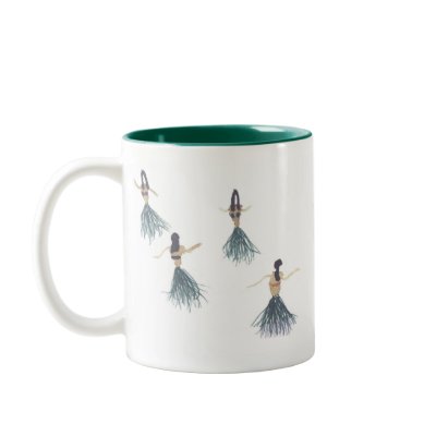 Hula Girls Mugs & Drinkware by ginyhogan