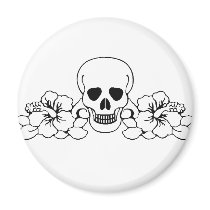 Hula Halloween magnets by Makana101 Hula Halloween magnets