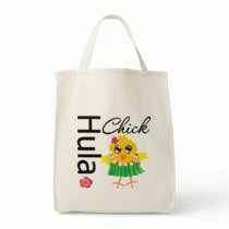 Hula Hawaii Chick Canvas Bag