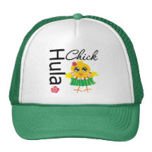Hula Hawaii Chick Hats