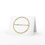 Hula Hoop Christmas Card