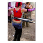 Hula Hoop Fun Card
