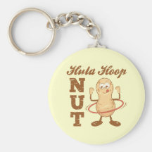 Hula Hoop Nut Key Chain