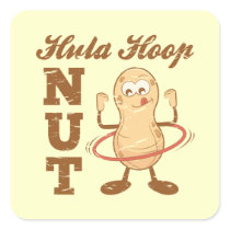 Hula Hoop Nut Sticker
