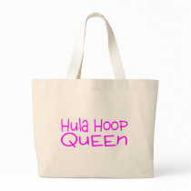 Hula Hoop Queen Canvas Bag