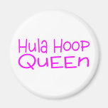Hula Hoop Queen Fridge Magnet