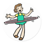 Hula Hoop stickers