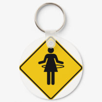 Hula Hoop Zone Highway Sign keychains by wesleyowns Hula Hoop Zone Highway Sign keychains