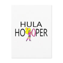 Hula Hooper Girl Post Cards