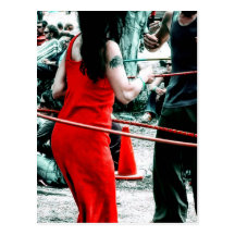 Hula Hoopin Postcard