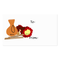 Hula Instruments gift tags Business Card