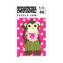 Hula Monkey Postage