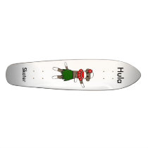 Hula Sock Monkey Skateboard by kolohe Hula Sock Monkey Skateboard