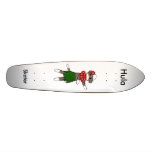 Hula Sock Monkey Skateboard