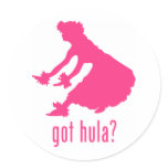 Hula stickers